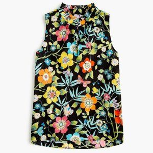 J. Crew Liberty Pavillon Floral Sleeveless Top